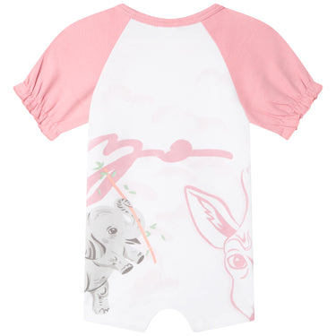 Mameluco o pañalero KENZO rosa para bebé